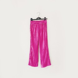 PANTALONE PALAZZO IN CINIGLIA CON ELASTICO MELANY ROSE