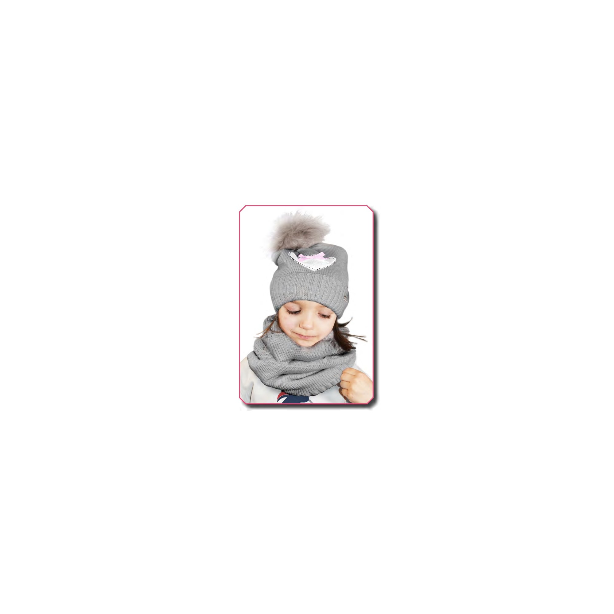 SET COLLO E CAPPELLO BAMBINA GIAN MARCO VENTURI